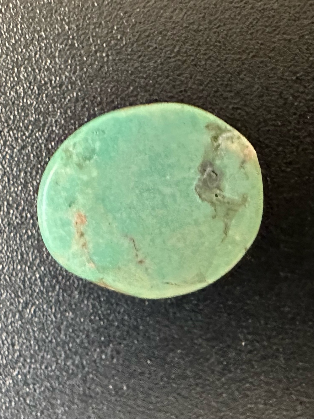 Turquoise Stone Blue Green Cab 16.2ct - Picture 3 of 7